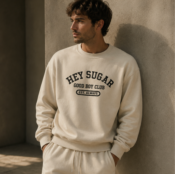 Oversized heavyweight sweatshirt