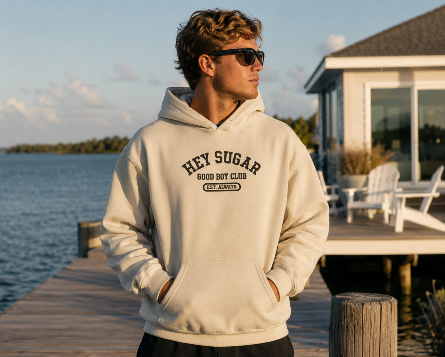Oversized heavyweight hoodie